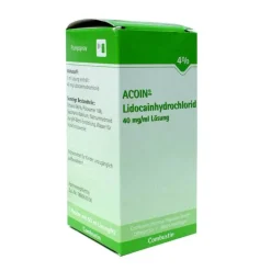 Clearance Acoin Lidocainhydrochlorid 40 mg / ml Lösung, 50 ml