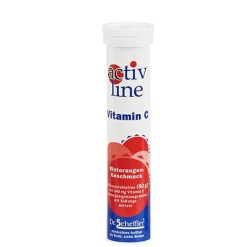 New Activline Vitamin C Blutorange Brausetabletten, 20 St