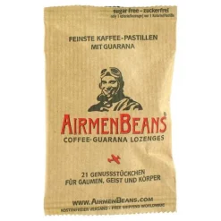 Airmenbeans Bonbons-feinste Kaffee Pastillen mit Guarana, 21 St