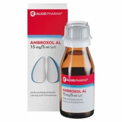 Aliud Pharma Hustensaft Kinder|Hustenlöser-AMBROXOL AL Saft, 250 ml