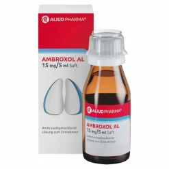 Aliud Pharma Hustensaft Kinder|Hustenlöser-AMBROXOL AL Saft, 100 ml