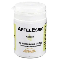 Allpharm Apfelessig|Apfelessig-ApfelEssig Kapseln, 60 St