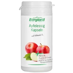 Bergland Apfelessig-Apfelessig Kapseln , 60 St