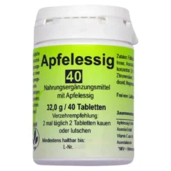 Apfelessig-Apfelessig Tabletten, 40 St