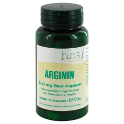 Bios Medical Services Arginin 500 mg Bios Kapseln, 100 St