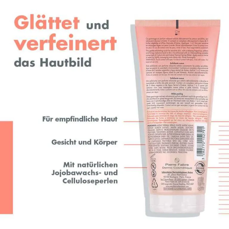 Avene Peelings-Body mildes Peeling Gel, 200 ml