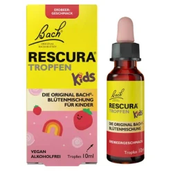 Online Rescura Bachblüten Original Kids Tropfen Erdbeer alkoholfrei, 10 ml