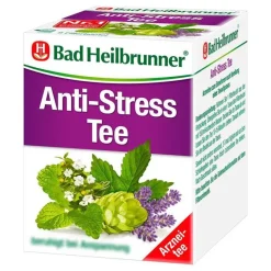 Bad Heilbrunner Beruhigungstee-Tee Anti Stress Filterbeutel, 8X1.75 g