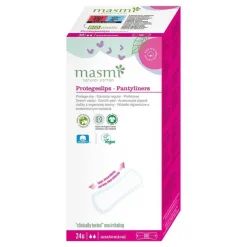 Masmi Binden-Bio Slipeinlagen Classic 100% Bio-Baumwolle , 24 St
