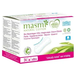 Discount Masmi Bio Slipeinlagen Ultra 100% Bio Baumwolle , 24 St