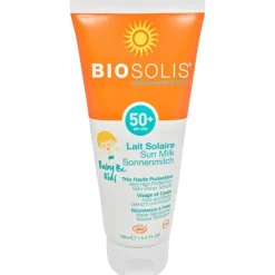 Biosolis Lsf 50+|Kinder & Baby-Bio Sonnenmilch Baby & Kids LSF 50 + , 100 ml