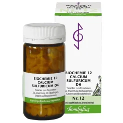 Sale Bombastus Biochemie 12 Calcium sulfuricum D 6 Tabletten, 200 St