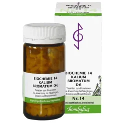 Outlet Bombastus Biochemie 14 Kalium bromatum D 6 Tabletten, 200 St
