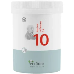 Best Pflüger Biochemie 10 Natrium sulfuricum D 6 Tabletten, 1000 St