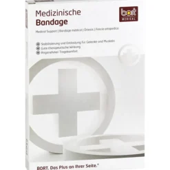 Bort Knöchel- & Sprunggelenkbandagen-Zweizug Knöchelstütze x-large blau, 1 St