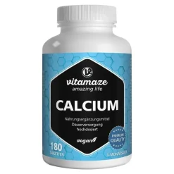 Vitamaze Calcium 400 mg vegan Tabletten, 180 St