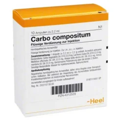 Clearance Heel Carbo Compositum Ampullen, 10 St