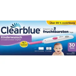 Clearblue Ovulationstest|Familienplanung-Kinderwunsch Ovulationstest Digital, 30 St