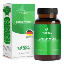Hot Vitabay Coenzym Q10 Ubichinon Komplex 200 mg vegan Kapseln, 120 St