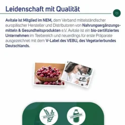 New Avitale Cranberry Kapseln 400 mg, 100 St