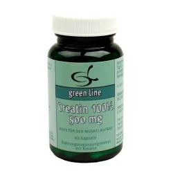 Green line Nutritheke Kreatin-Creatin 100% 500 mg Kapseln, 60 St