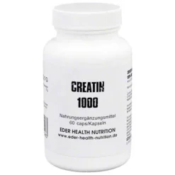 Eder Health Nutrition Kreatin-Creatin 1000 Pulver Kapseln, 60 St