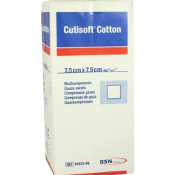 Outlet Cutisoft Cotton Kompresse 7,5x7,, 100 St