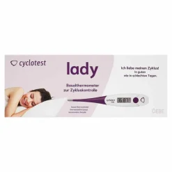 Cyclotest Familienplanung|Natürliche Verhütung-lady Basalthermometer, 1 St