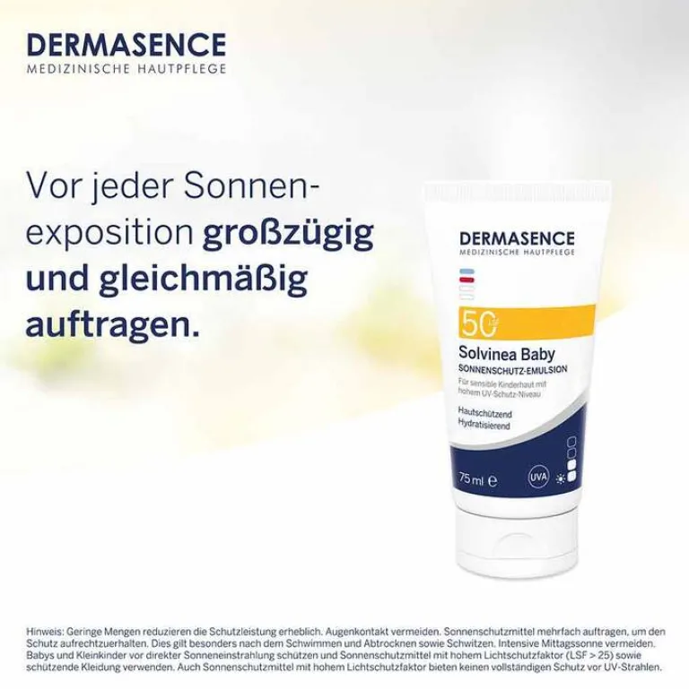 Hot Dermasence Solvinea Baby Creme LSF 50, 75 ml