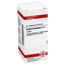 Best DHU Kalium bromatum D 12 Tabletten, 80 St