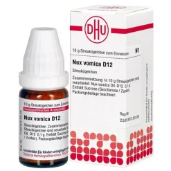 DHU N|N-Nux vomica D 12 Globuli, 10 g