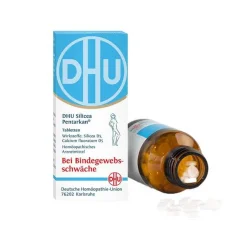 DHU Schüßler-Salze Salze 1-12|Cellulite-DHU Silicea Pentarkan für das Bindegewebe Tabletten , 80 St