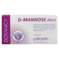 Feelgood D-Mannose + Cranberry Akut Sticks, 12 St