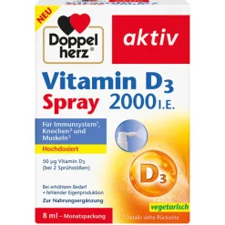 Sale Doppelherz Vitamin D3 2000 I.E. Spray, 8 ml
