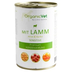 Best OrganicVet Dosennahrung Hund Sensitive Lamm, 400 g