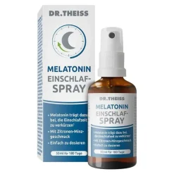 Dr. Theiss Melatonin Spray-Melatonin Einschlaf-Spray NEM, 50 ml