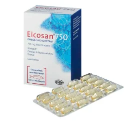 Hot Eicosan 750 Omega 3 Konzentrat, 120 St