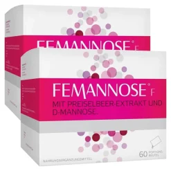 Femannose Mannose|Cranberry-F Granulat Portionsbeutel, 2x60 St