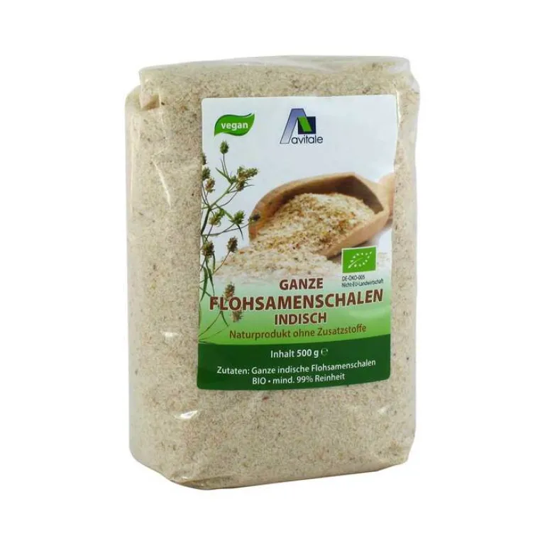 Avitale Flohsamenschalen indisch Bio, 500 g