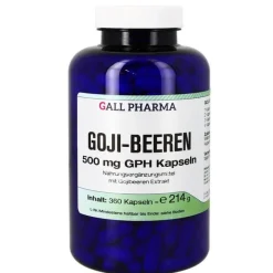 Sale Hecht Pharma Goji Beeren 500 mg GPH Kapseln, 360 St
