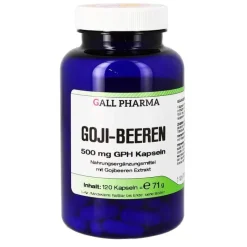 Hecht Pharma Goji Beeren-Goji Beeren 500 mg GPH Kapseln, 120 St