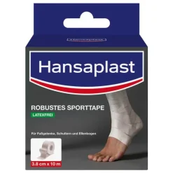 Hansaplast Tapeverband-robustes Sporttape 3,8 cmx10 m weiß, 1 St