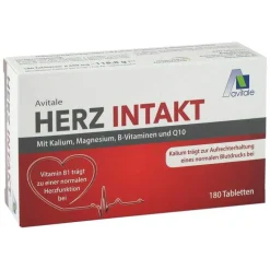Avitale Vitamin B9 (Folsäure)|Kalium-Herz Intakt mit Kalium + Magnesium + B-Vitamine Tabletten , 120 St