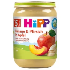 Hipp Babybrei|Sonstige Bio Produkte-Früchte Banane / Pfirsich / Apfel, 190 g