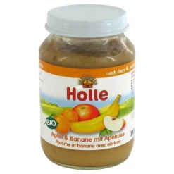 Holle Babybrei-Apfel & Banane mit Aprikose, 190 g
