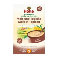 Holle Babybrei-Bio Babybrei Mais & Tapioka nach dem 4. Monat, 250 g