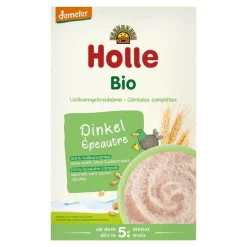 Holle Babybrei-Bio-Vollkrongetreidebrei Dinkel, 250 g