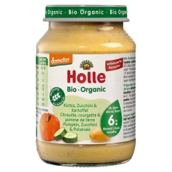 Outlet Holle Zucchini und Kürbis mit Kartoffeln, 190 g