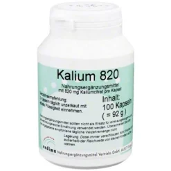 Endima Kalium-Kalium 820 Kapseln, 100 St