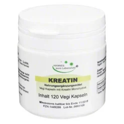 Outlet Hannes pure Lebenslust Kreatin Vegi Kapseln, 120 St